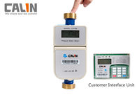 Comunicación obediente IP56 del RF del contador del agua del pago adelantado R100 del STS compatible con el dinero móvil