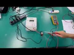 Display LCD de prepagos de tarifas dobles de tres fases