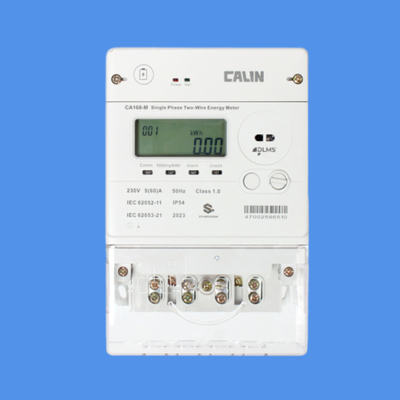 Contadores de electricidad prepagados certificados CE SABS IEC de 20 dígitos equipados con módems enchufables para una gestión eficiente de la energía