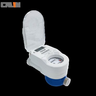 Contador del agua pagado por adelantado cuerpo de cobre amarillo obediente de CashWater STS