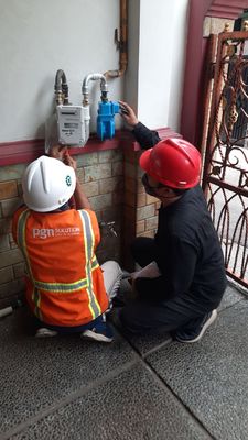 Metro de gas pagado por adelantado inalámbrico de LoRa Hybrid G1.6 G2.5 G4